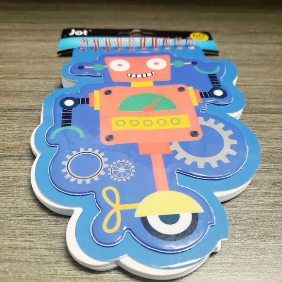 Jot Kids Robot Shaped Notebook Journal. NWT. - Picture 2 of 7